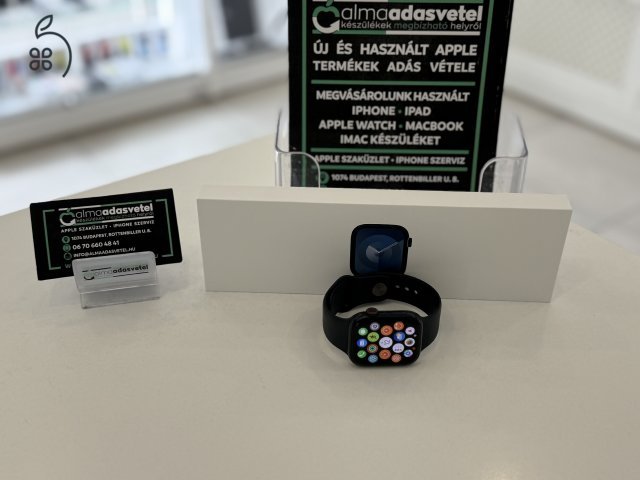 Apple Watch 9 45mm Cellular Megkímélt/1-3 hónap gar./Akku 95%/p4243