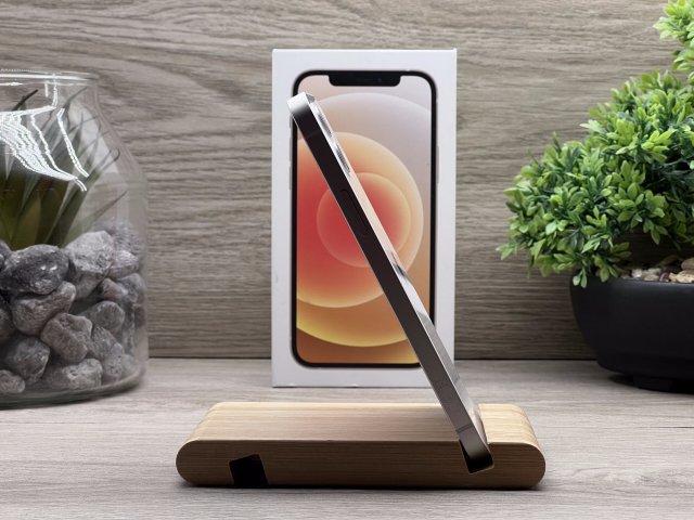 iPhone 12 White 64GB 2 ÉV Garanciával Számlával Aksi 91%