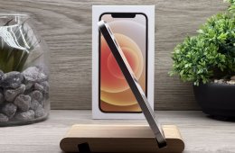 iPhone 12 White 64GB 2 ÉV Garanciával Számlával Aksi 91%
