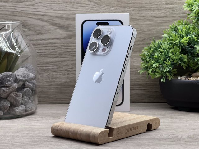 iPhone 14 Pro Silver 128GB 2 ÉV Garanciával Számlával Aksi 95%