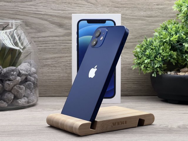 iPhone 12 Blue 64GB 2 ÉV Garanciával Számlával Aksi 100%