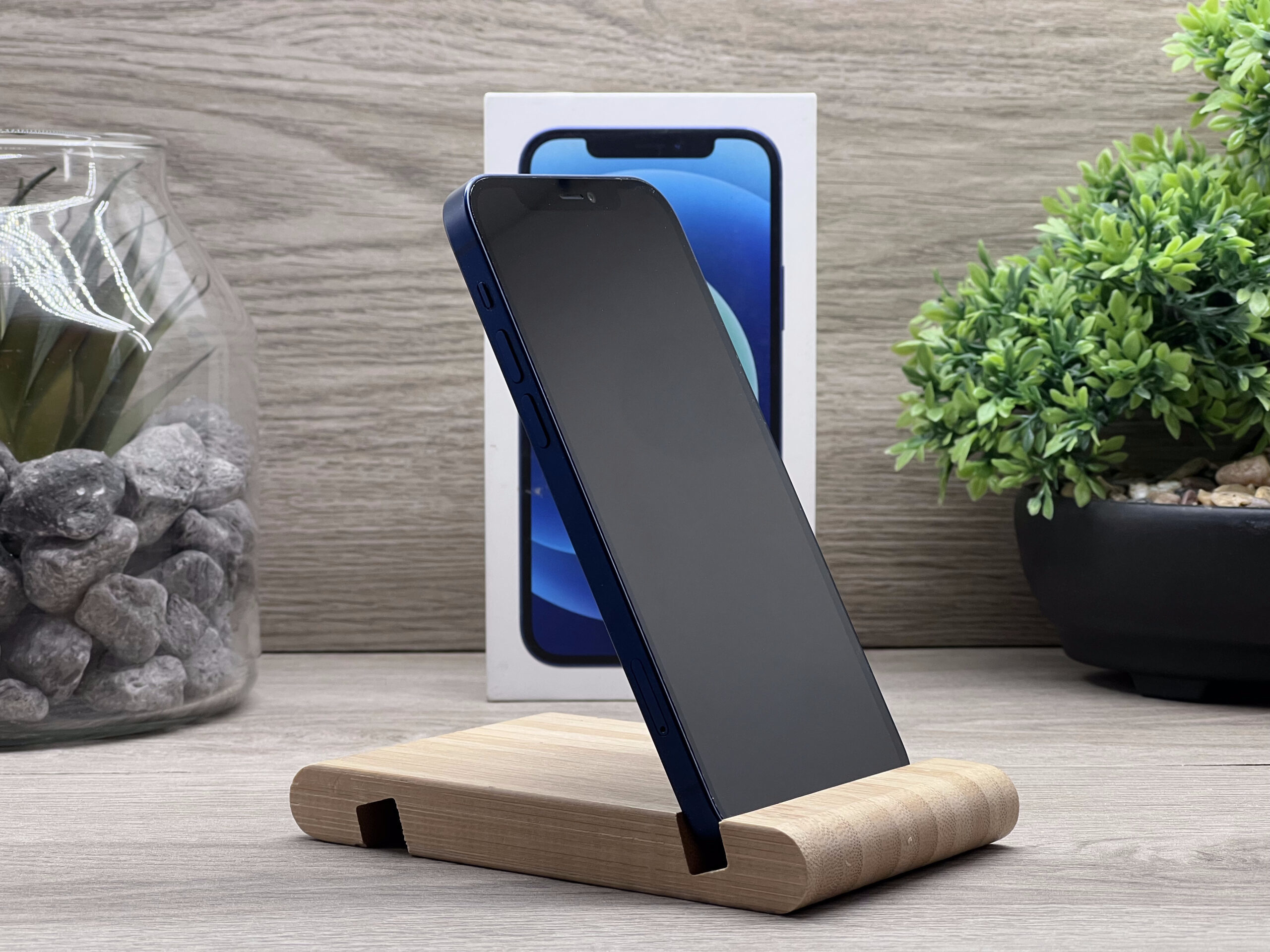 iPhone 12 Blue 64GB 2 ÉV Garanciával Számlával Aksi 100%