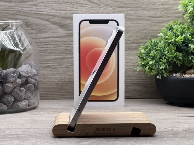 iPhone 12 White 64GB 2 ÉV Garanciával Számlával Aksi 100%