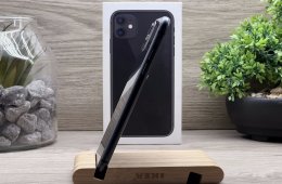iPhone 11 Black 64GB 2 ÉV Garanciával Számlával Aksi 100%
