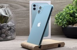 iPhone 11 Green 128GB 2 ÉV Garanciával Számlával Aksi 100%