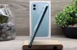 iPhone 11 Green 128GB 2 ÉV Garanciával Számlával Aksi 100%