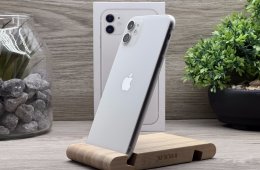 iPhone 11 White 128GB 2 ÉV Garanciával Számlával Aksi 100%