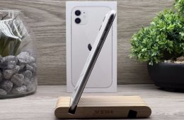 iPhone 11 White 128GB 2 ÉV Garanciával Számlával Aksi 100%