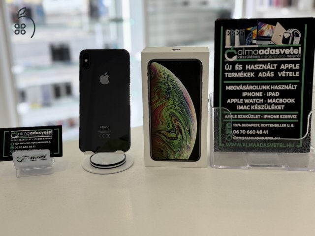 iPhone XS Max 64GB Független Újszerű/1-3 hónap gar./Akku 100%/p4245