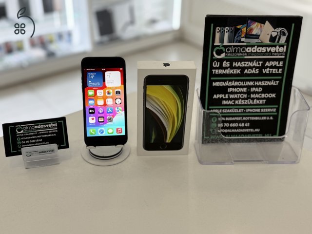 iPhone SE 2020 64GB Független Újszerű/1-3 hónap gar./Akku 100%/p4246