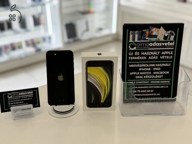 iPhone SE 2020 64GB Független Újszerű/1-3 hónap gar./Akku 100%/p4246