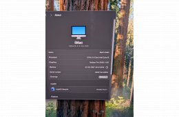 iMac 21.5 4k 2019-es model 2TB SSD és 32GB ram