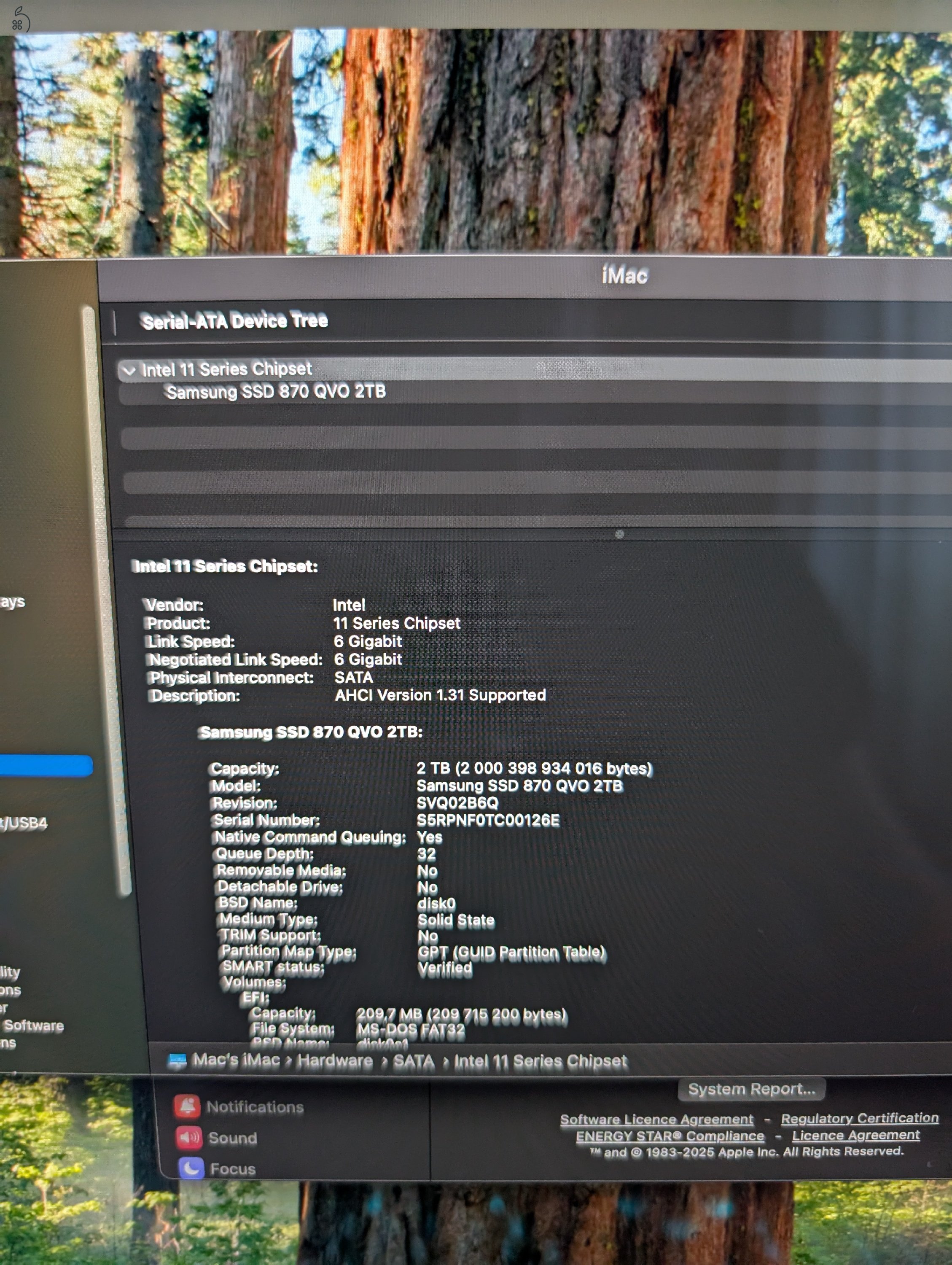 iMac 21.5 4k 2019-es model 2TB SSD és 32GB ram
