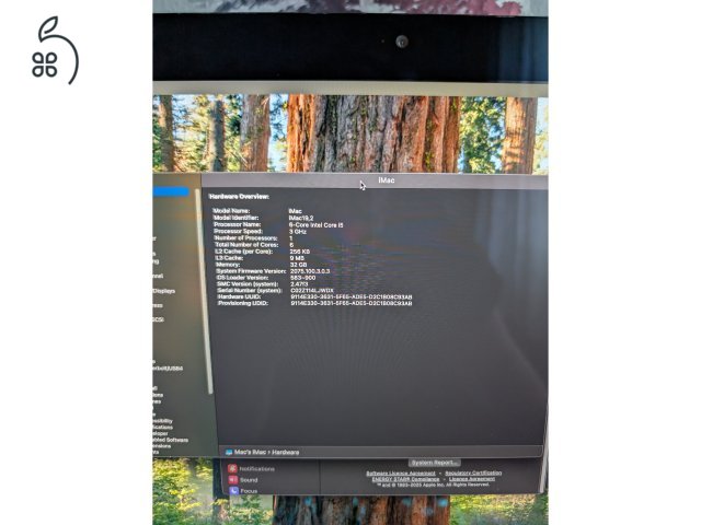 iMac 21.5 4k 2019-es model 2TB SSD és 32GB ram