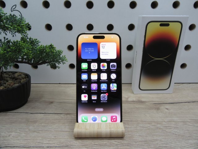 Apple iPhone 14 Pro Max - Gold - Használt, karcmentes