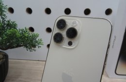 Apple iPhone 14 Pro Max - Gold - Használt, karcmentes