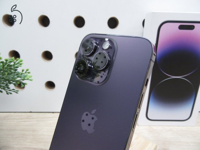 Apple iPhone 14 Pro - Deep Purple - Használt, karcmentes