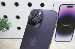 Apple iPhone 14 Pro - Deep Purple - Használt, karcmentes