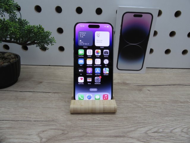 Apple iPhone 14 Pro - Deep Purple - Használt, karcmentes