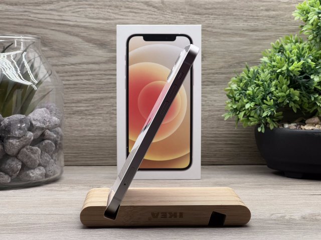 iPhone 12 White 64GB 2 ÉV Garanciával Számlával Aksi 100%
