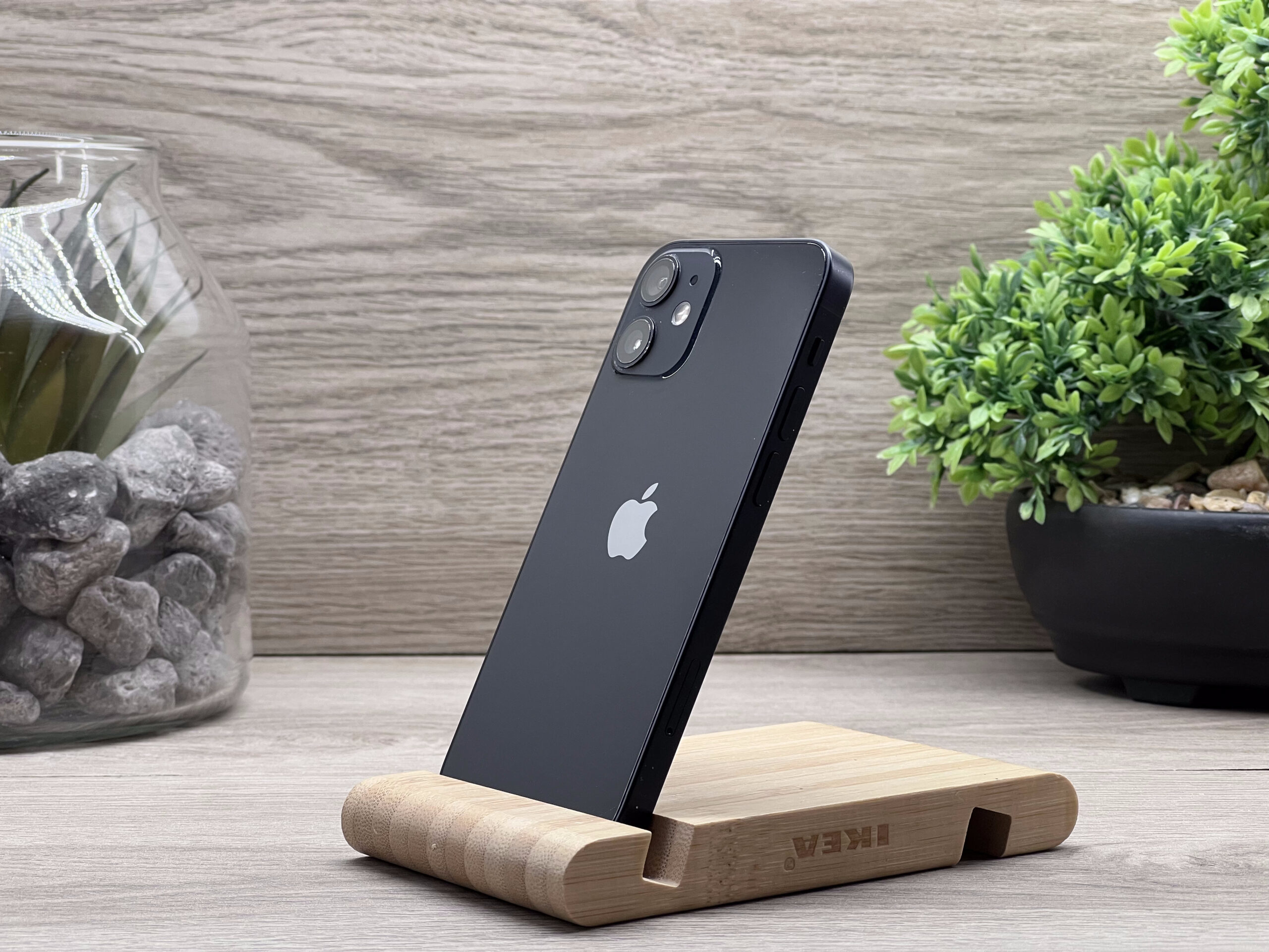iPhone 12 Mini Black 128GB 2 ÉV Garanciával Számlával Aksi 100%