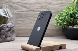 iPhone 12 Mini Black 128GB 2 ÉV Garanciával Számlával Aksi 100%