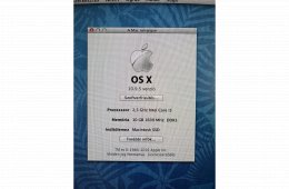 Mac mini i5 2.5 GHz intel i5 10 GB DDR3 256GB