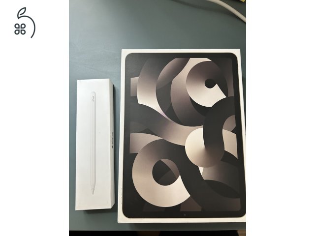 iPad Air 5 generációs 64 GB + Apple Pencil + Tok