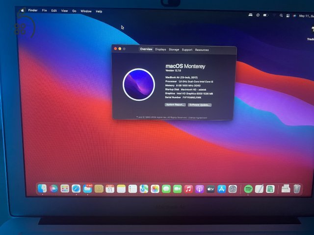 APPLE MACBOOK AIR (2017) 13” 8GB 128GB