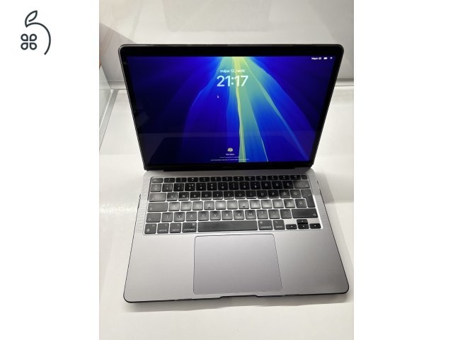Macbook Air M1, 2021-es, 16 GB RAM, 256 GB tárhely, 100% új gyári akksival