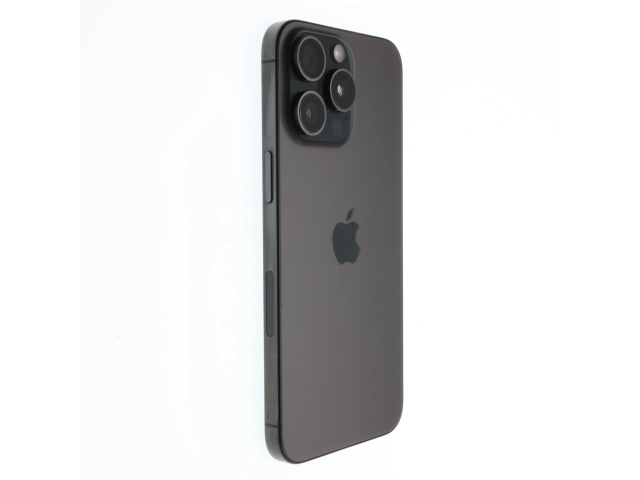 !! 1 ÉV GARANCIA !! Apple iPhone 15 Pro Max 256 GB Black Titanium 100%