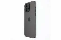 !! 1 ÉV GARANCIA !! Apple iPhone 15 Pro Max 256 GB Black Titanium 100%