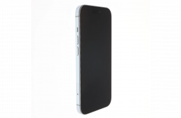 !! 1 ÉV GARANCIA !! Apple iPhone 15 128 GB Blue Titanium 100%