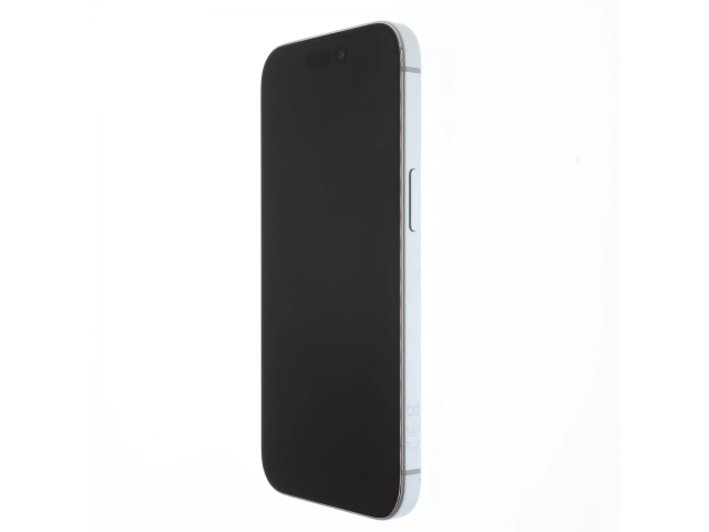 !! 1 ÉV GARANCIA !! Apple iPhone 15 128 GB Blue Titanium 100%