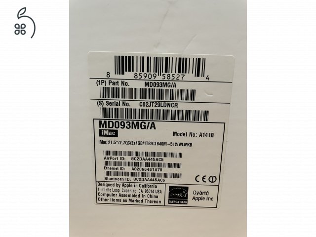 iMac 21,5