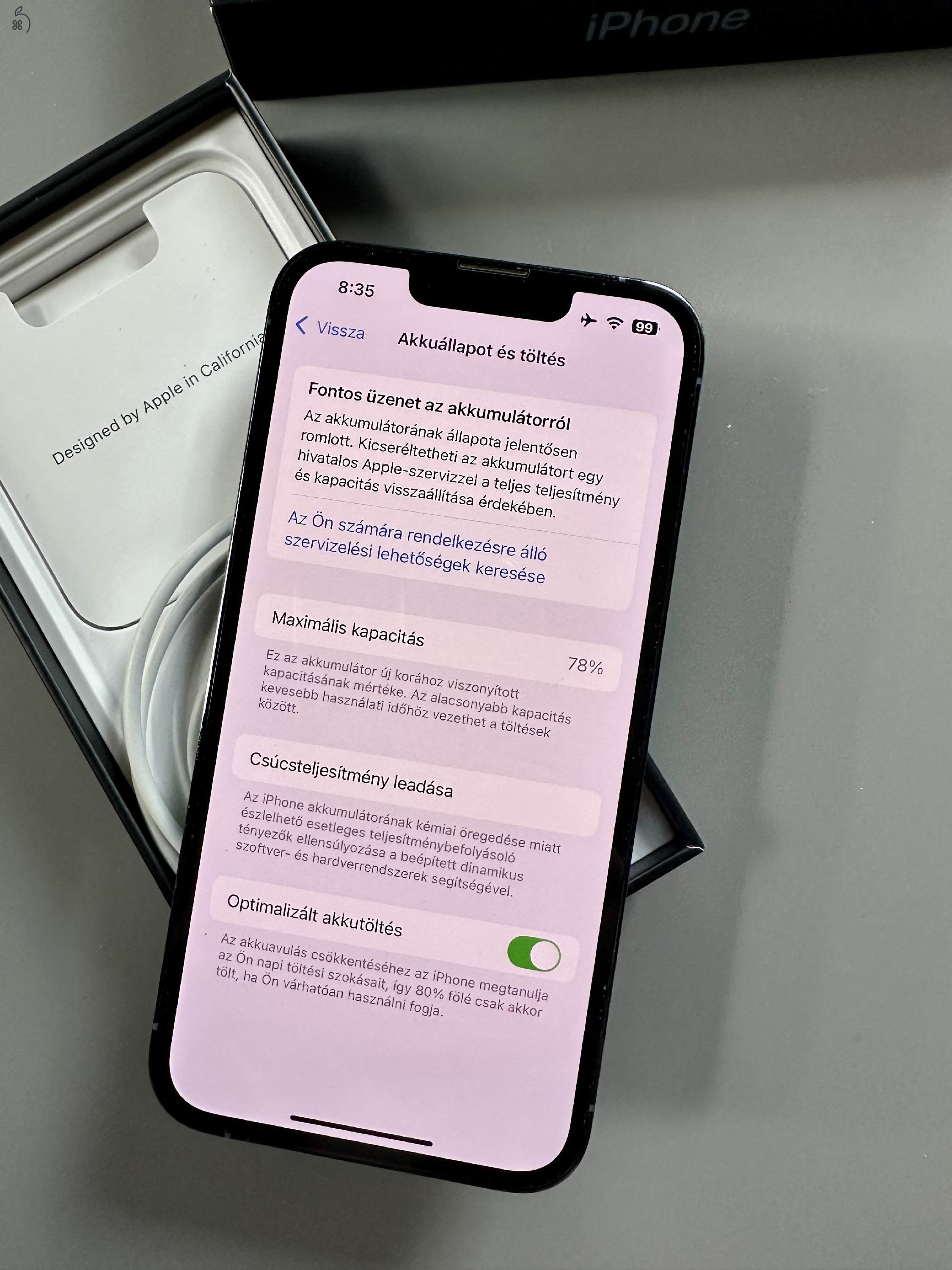 iPhone 13 Pro 256GB Karcmentes