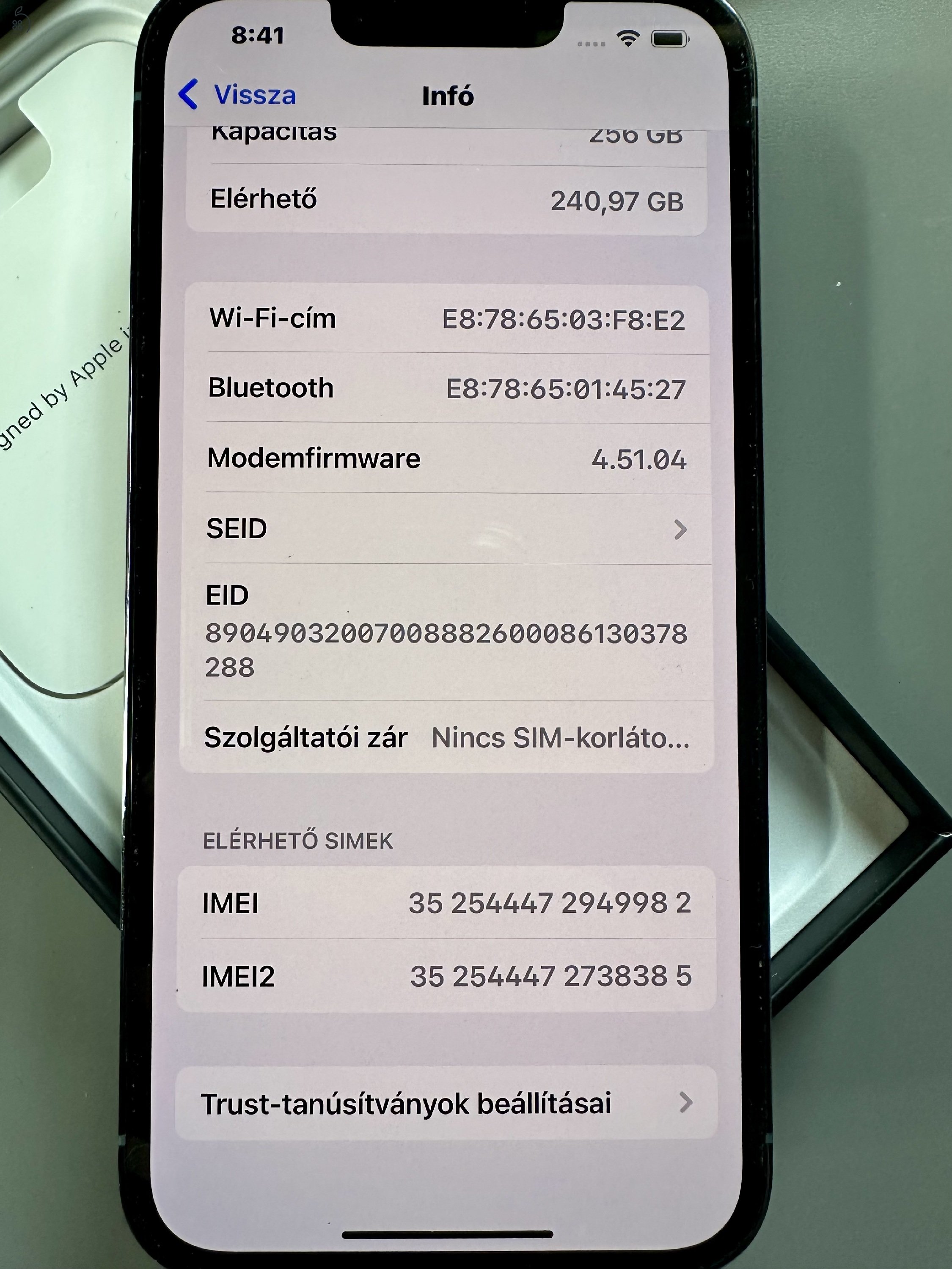 iPhone 13 Pro 256GB Karcmentes