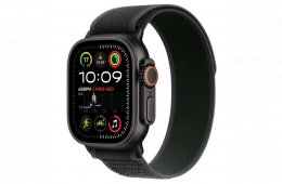 Watch Ultra 2 GPS + Cellular - Black Titanium Case with Black Trail Loop - M/L 