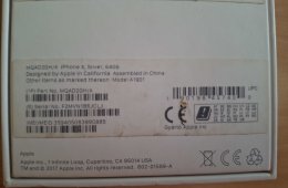 Eladó Iphone X Silver 64GB szép állapotban kedvező áron
