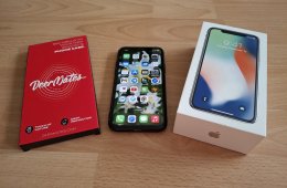 Eladó Iphone X Silver 64GB szép állapotban kedvező áron