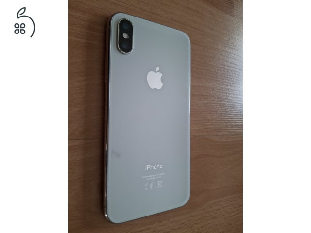 Eladó Iphone X Silver 64GB szép állapotban kedvező áron