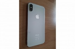 Eladó Iphone X Silver 64GB szép állapotban kedvező áron