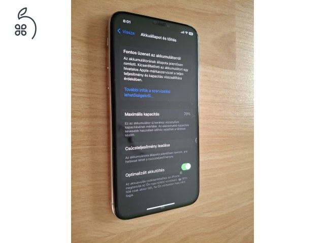 Eladó Iphone X Silver 64GB szép állapotban kedvező áron