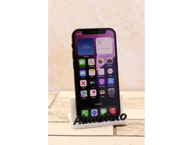 Apple iPhone 12 Mini 64 GB Black 100% akku - 12 HÓ GARANCIA