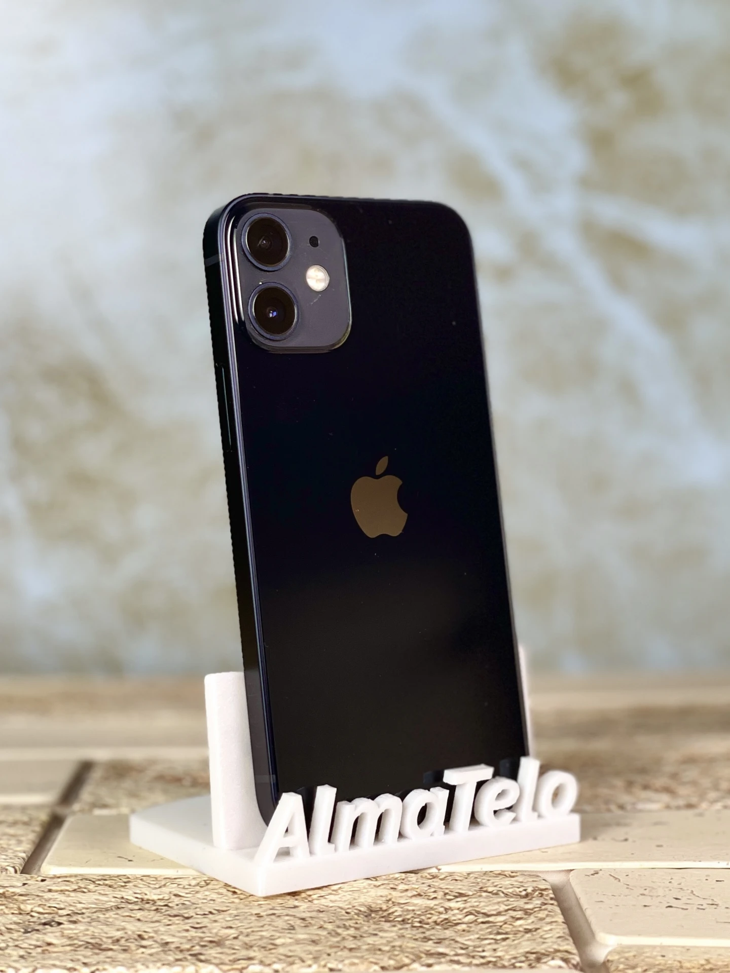 Apple iPhone 12 Mini 64 GB Black 100% akku - 12 HÓ GARANCIA
