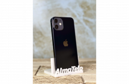 Apple iPhone 12 Mini 64 GB Black 100% akku - 12 HÓ GARANCIA