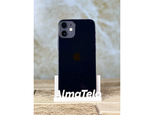 Apple iPhone 12 Mini 64 GB Black 100% akku - 12 HÓ GARANCIA