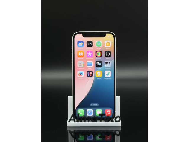 Apple iPhone 12 Mini 64 GB White 100% akku - 12 HÓ GARANCIA