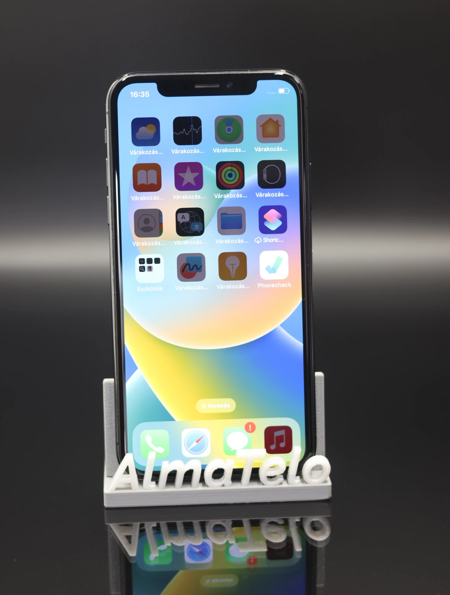 Apple iPhone X 256 GB Space Gray 100% akku - 12 HÓ GARANCIA