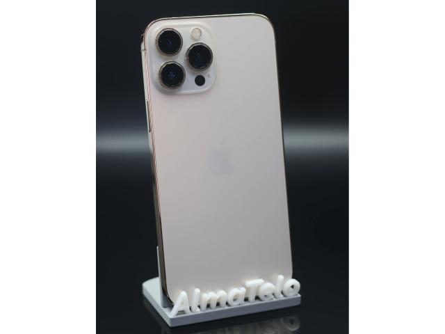 Apple iPhone 13 Pro Max 128 GB Gold 100% akku - 12 HÓ GARANCIA